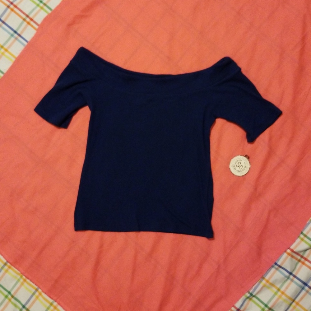 Off the shoulder shirt